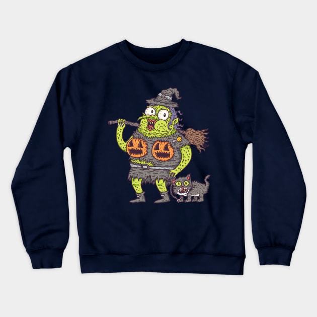 Fatwitch Crewneck Sweatshirt by hex
